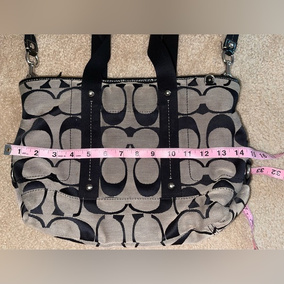 Authentic coach signature, tote bag. B-148 - Picture 8 of 16
